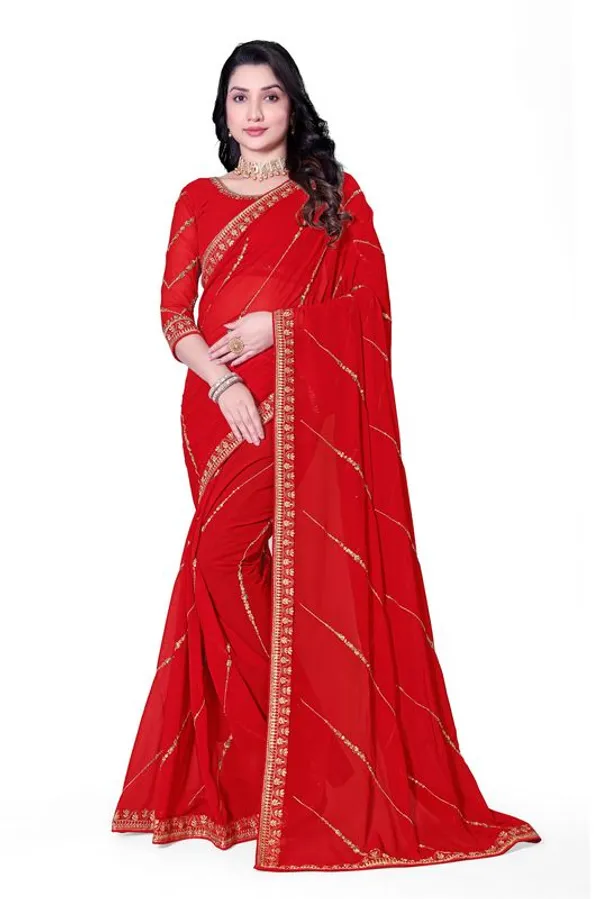 Fashion_Day_Embroidered_Bollywood_Georgette_Saree_(Maroon)