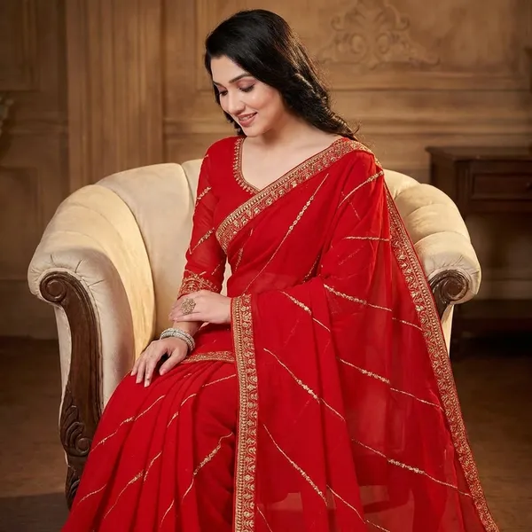 Fashion_Day_Embroidered_Bollywood_Georgette_Saree_(Maroon)