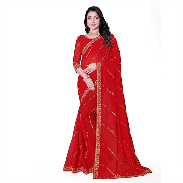 Fashion_Day_Embroidered_Bollywood_Georgette_Saree_(Maroon)