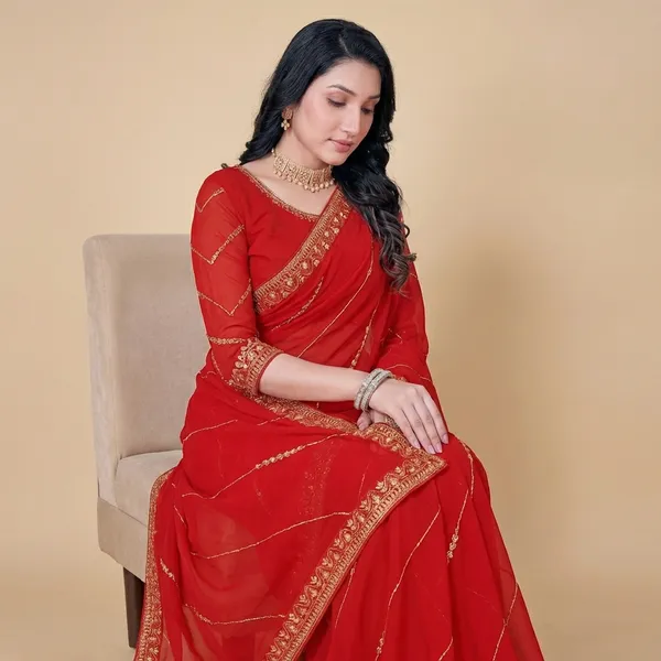 Fashion_Day_Embroidered_Bollywood_Georgette_Saree_(Maroon)