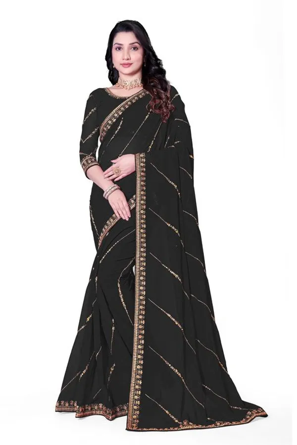 Fashion_Day_Embroidered_Bollywood_Georgette_Saree_(Black)
