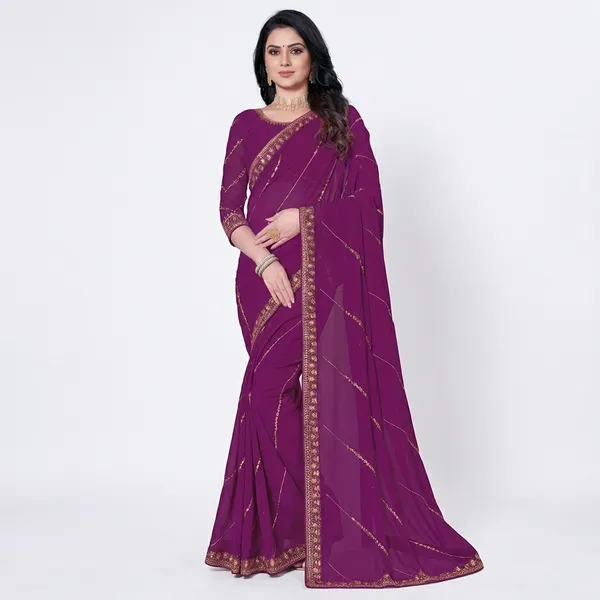 Fashion_Day_Embroidered_Bollywood_Georgette_Saree_(Purple)
