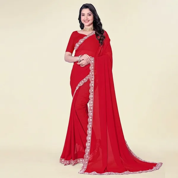 Fashion_Day_Embroidered_Bollywood_Georgette_Saree_(Red)