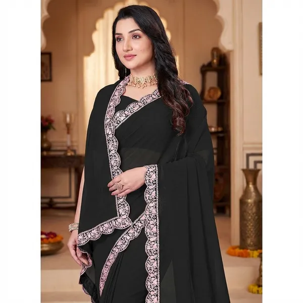 Fashion_Day_Embroidered_Bollywood_Georgette_Saree_(Black)