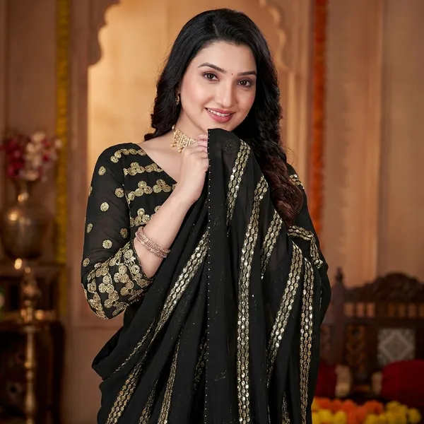 Fashion_Day_Embroidered_Bollywood_Georgette_Saree_(Black)