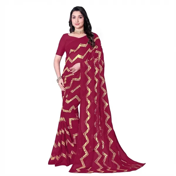 Fashion_Day_Self_Design_Bollywood_Georgette_Saree_(Red)
