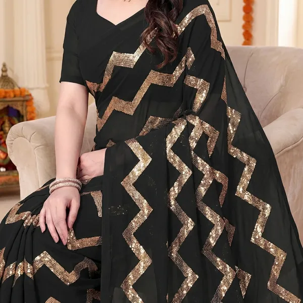 Fashion_Day_Printed_Bollywood_Georgette_Saree_(Black)