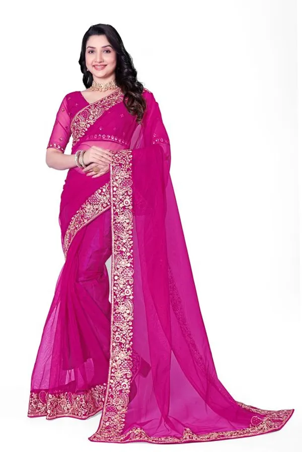 Fashion_Day_Embroidered_Bollywood_Net_Saree_(Pink)
