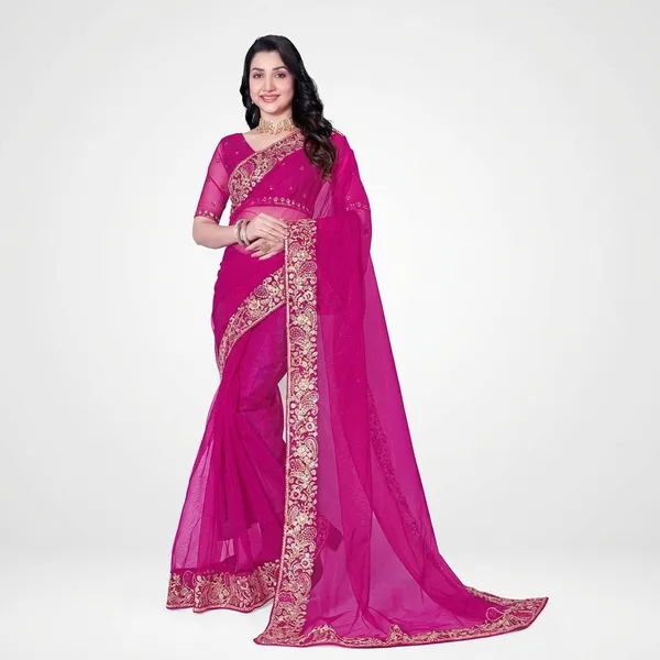 Fashion_Day_Embroidered_Bollywood_Net_Saree_(Pink)