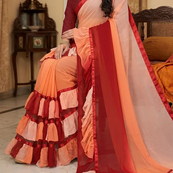 Fashion_Day_Self_Design_Bollywood_Georgette_Saree_(Maroon)