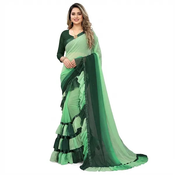 Fashion_Day_Self_Design_Bollywood_Georgette_Saree_(Dark_Green)