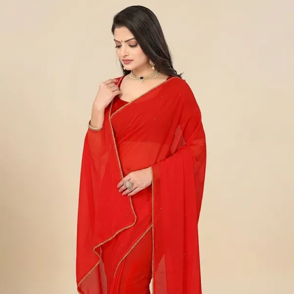 Fashion_Day_Applique_Bollywood_Georgette_Saree_(Red)