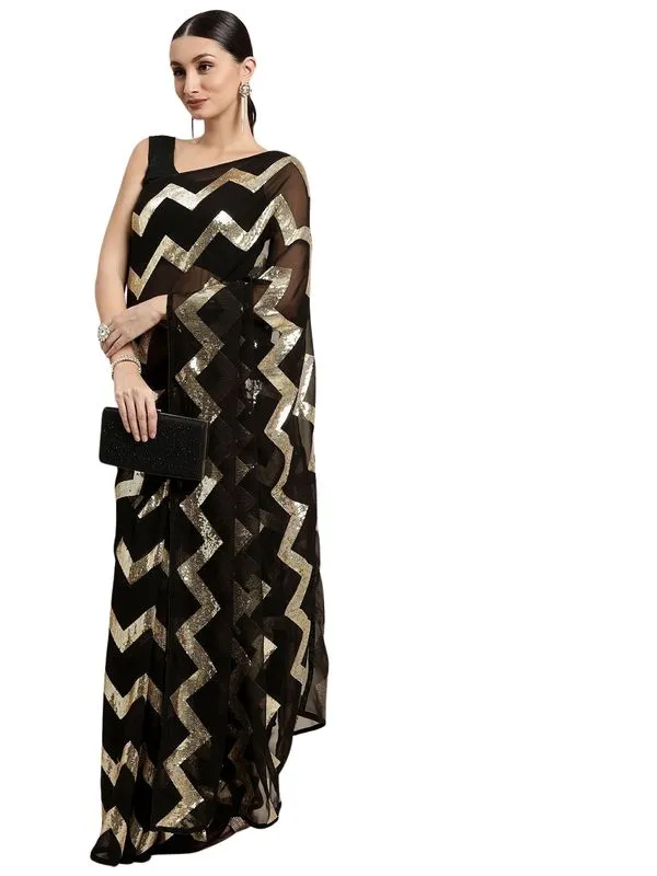 Fashion_Day_Embroidered_Bollywood_Georgette_Saree_(Black)