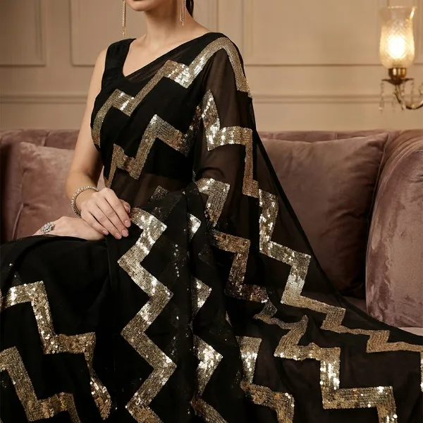 Fashion_Day_Embroidered_Bollywood_Georgette_Saree_(Black)