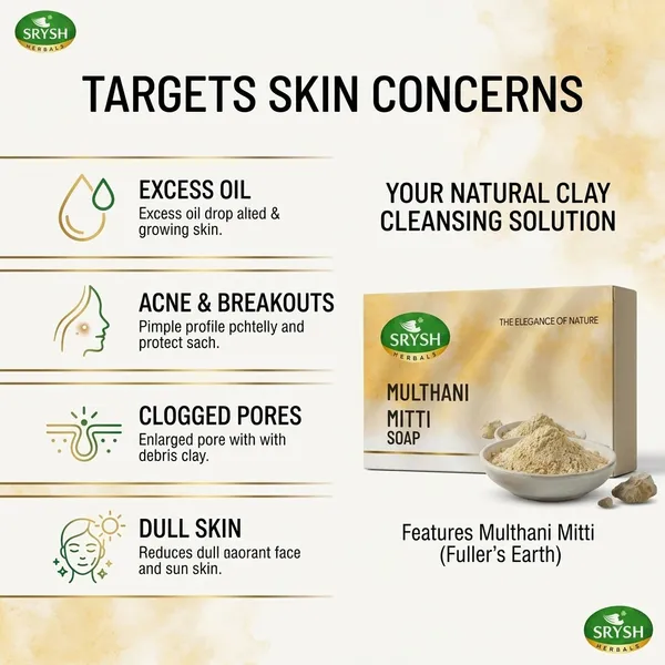 Srysh_Herbals_Multhani_Mitti_Soap_Oily_To_Normal_Skin