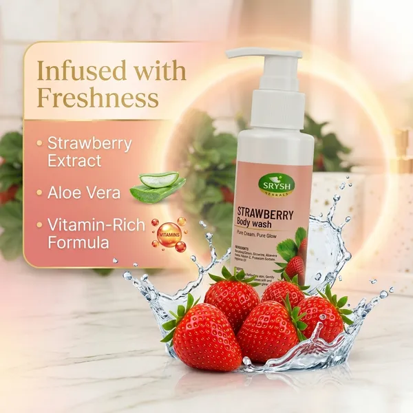 Srysh_Herbals_Strawberry_Body_Wash