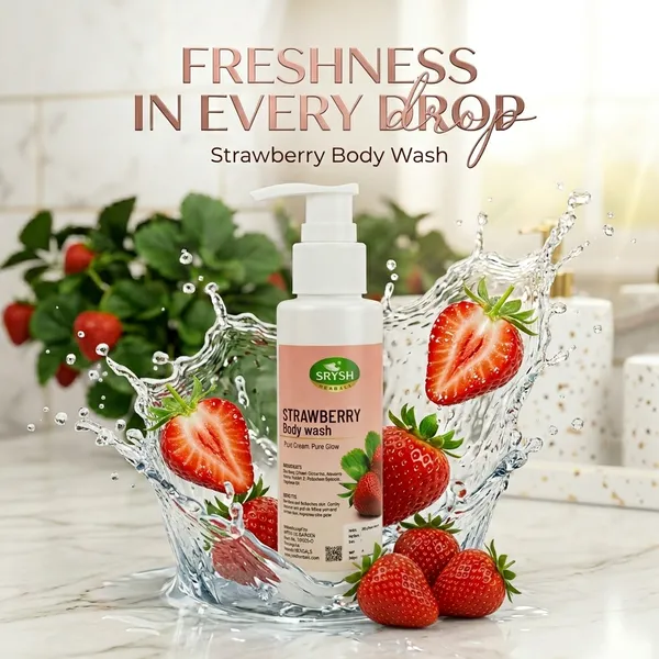 Srysh_Herbals_Strawberry_Body_Wash