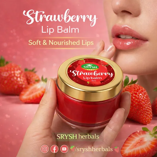 Srysh_Herbals_Strawberry_Lip_Balm