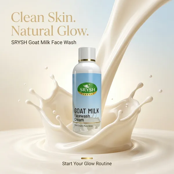 Srysh_Herbals_Goat_Milk_Face_Wash