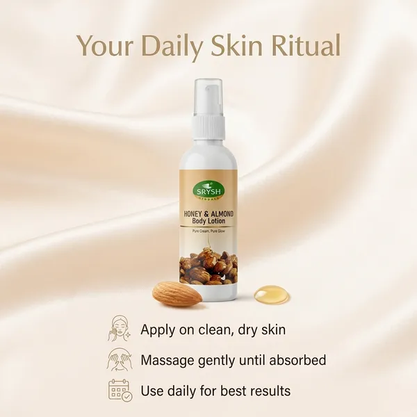 Srysh_Herbals_Honey_And_Almond_Body_Lotion
