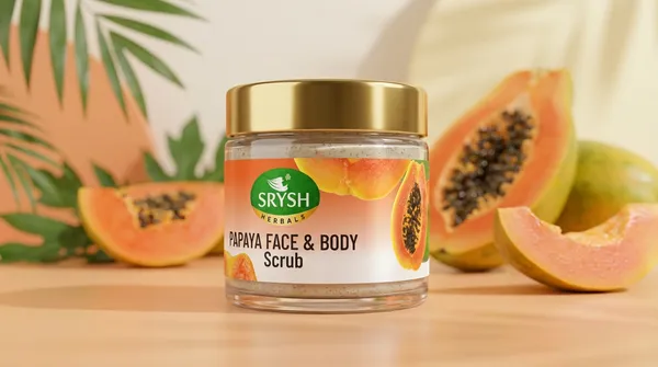 Srysh_Herbals_Papaya_Face_And_Body_Scrub
