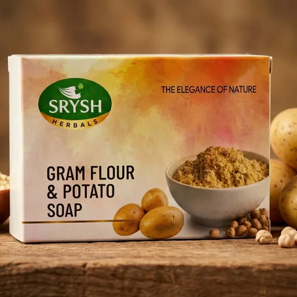 Srysh_Herbals_Gram_Flour_And_Potato_Soap