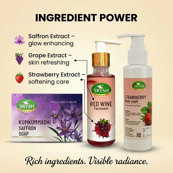 Saffron_Wine_Glow_Luxe_Trio
