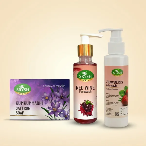 Saffron_Wine_Glow_Luxe_Trio