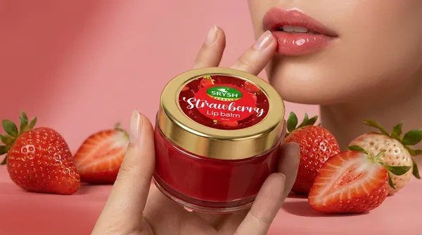 Srysh_Herbals_Strawberry_Lip_Balm
