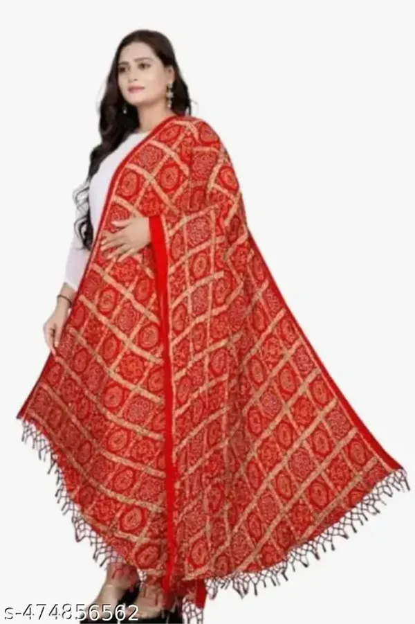 Red_Premium_Chunri_Dupatta_For_Women