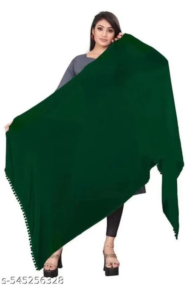 Green_And_Black_Premium_Ciffon_Dupatta_Combo_For_Women_Pack_Of_2