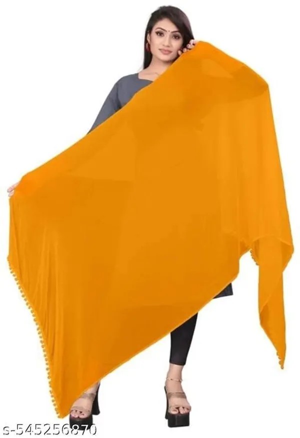 Red_And_Yellow_Premium_Ciffon_Dupatta_Combo_For_Women_Pack_Of_2