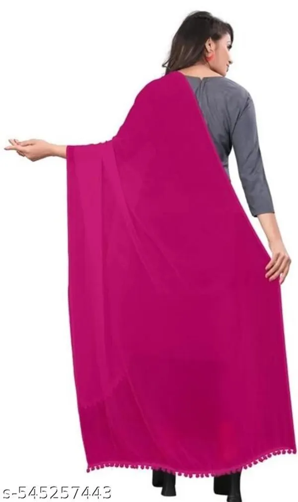 Pink_And_Black_Premium_Ciffon_Dupatta_Combo_For_Women