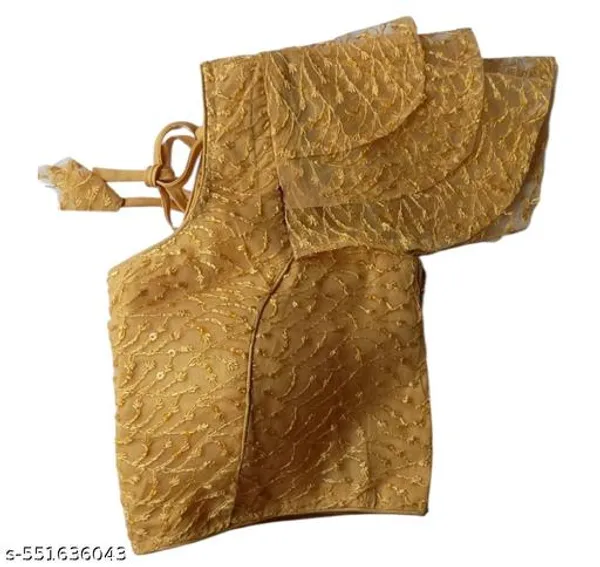 Yellow_Premium_Readymade_Blouse_For_Women