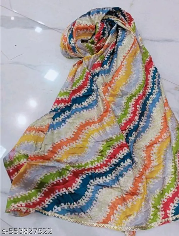 Multicolor_Premium_Lahariya_Silk_Dupatta_For_Women