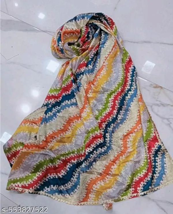 Multicolor_Premium_Lahariya_Silk_Dupatta_For_Women