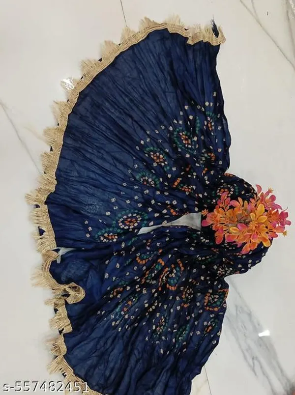 Navy_Blue_Premium_Cotton_Chunri_For_Women