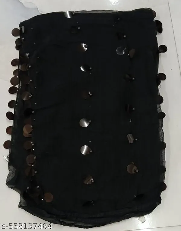 Black_Premium_Chiffon_Dupatta_For_Women