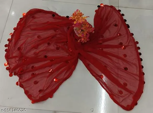 Red_Premium_Chiffon_Dupatta_For_Women