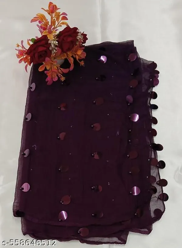 Purple_Premium_Chiffon_Dupatta_For_Women