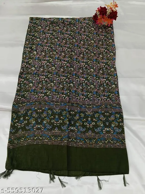 Mehendi_Premium_Cotton_Printed_Dupatta_For_Women
