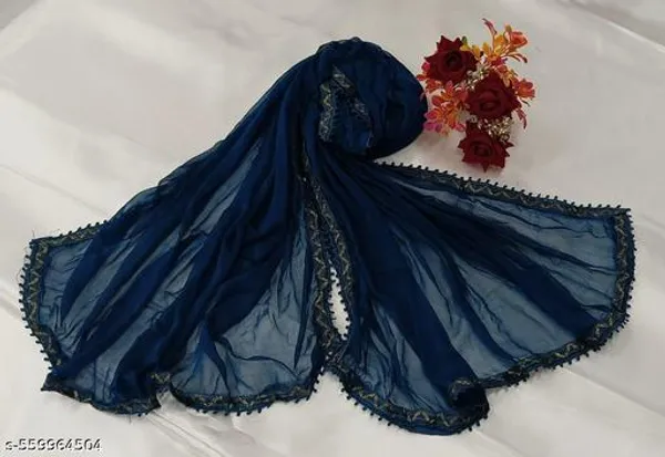 Blue_Premium_Chiffon_Dupatta_For_Women