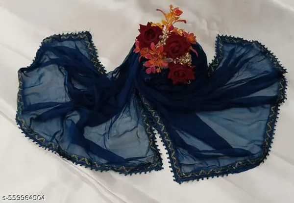 Blue_Premium_Chiffon_Dupatta_For_Women