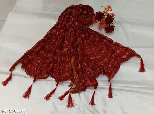Maroon_Premium_Cotton_Printed_Dupatta_For_Women