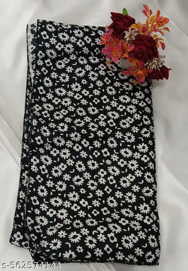 Black_Premium_Cotton_Blend_Dupatta_For_Women