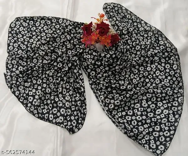 Black_Premium_Cotton_Blend_Dupatta_For_Women