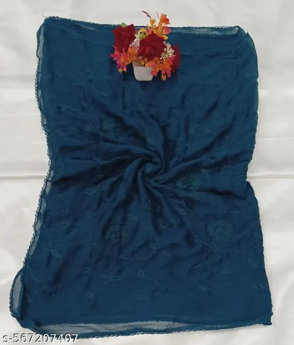 Sea_Green_Premium_Chiffon_Dupatta_For_Women