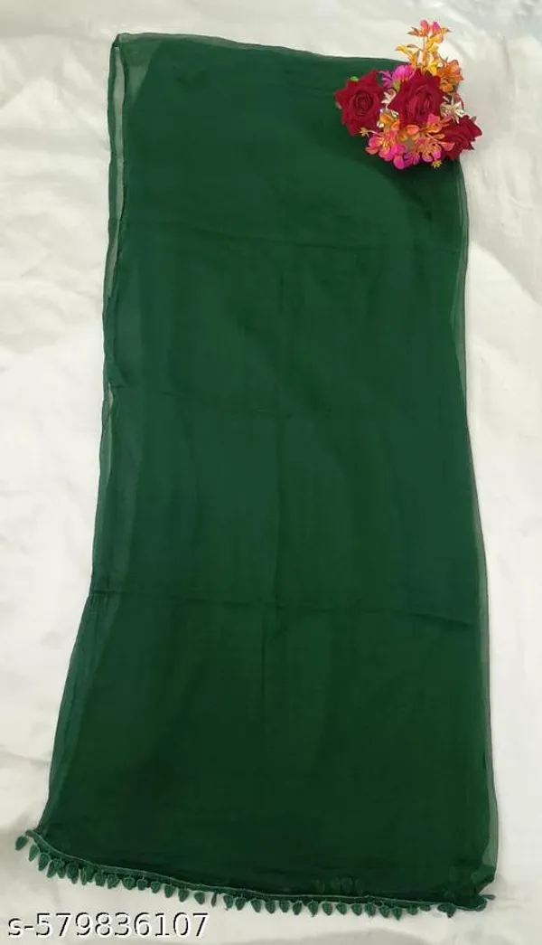 Green_Premium_Chiffon_Dupatta_For_Women