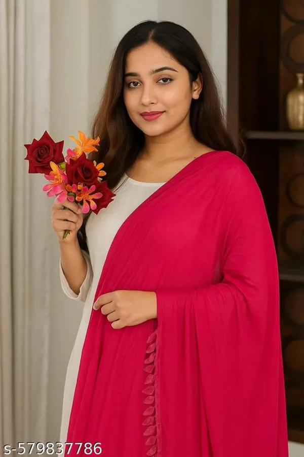 Pink_Premium_Chiffon_Dupatta_For_Women