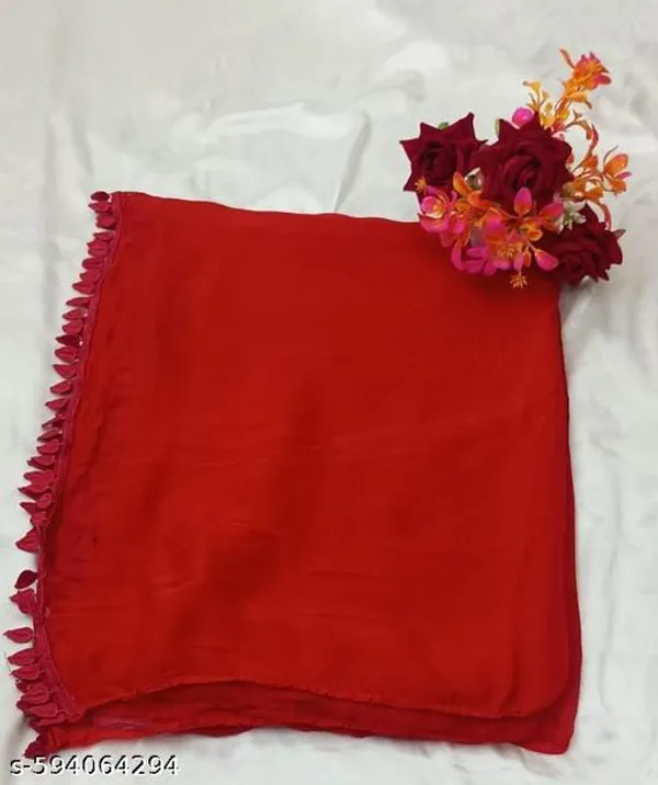 Red_Premium_Chiffon_Dupatta_For_Women